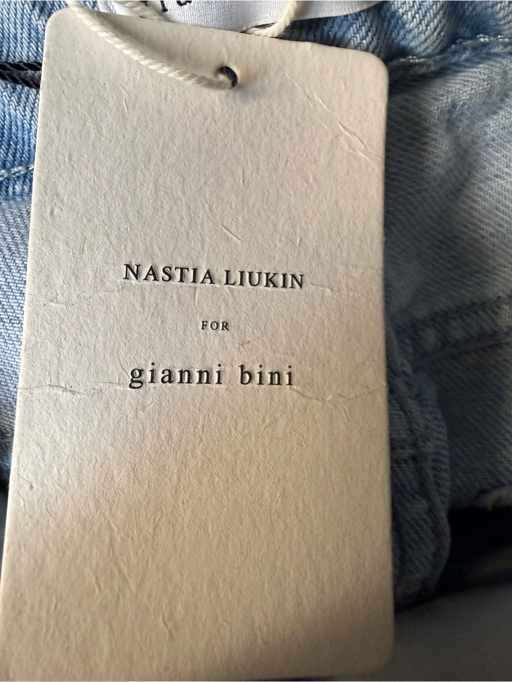 GIANNI BINI x Nastia Liukin Straight Leg Jeans Size 25 - Picture 4 of 8